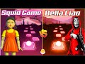 Tiles Hop - Squid Game Song - CRA6 VS Bella Ciao - Money Heist (PedroDjdaddy)