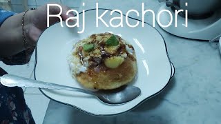 Delhi's famous Raj kachori (jumbo pani poori chaat Raj khachori)by syed Maria's kitchen