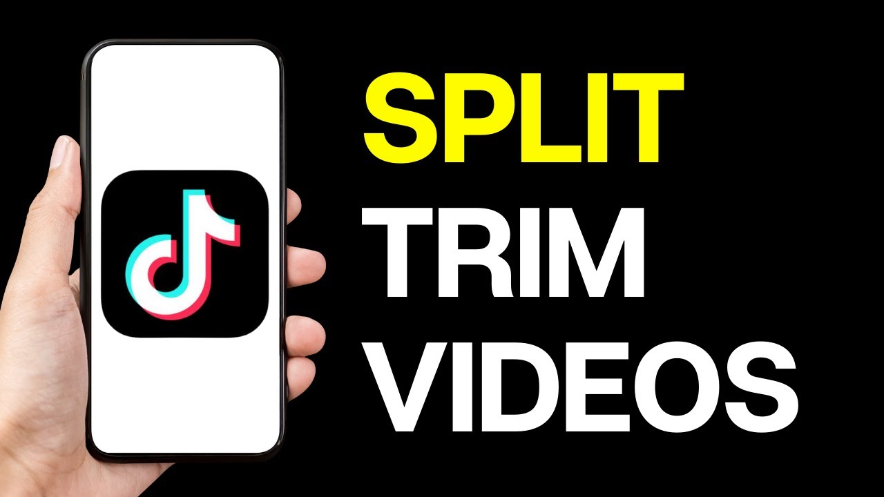 How to Split or Trim Videos on TikTok Editing Studio - YouTube