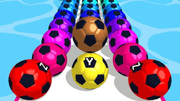 AZ Run - 2048 ABC Runner ! Ball Run Game All Levels Gameplay (22-26) android, iOS