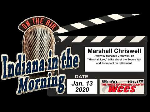 Indiana in the Morning Interview: Marshall Chriswell (1-13-20)