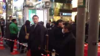 小泉純一郎元首相 新橋SL広場 Jan 31, 2014 Junichiro Koizumi
