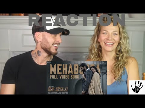 Mehabooba Video Song REACTION!! | KGF Chapter 2 | RockingStar Yash | Prashanth Neel|Ravi Basrur|Homb