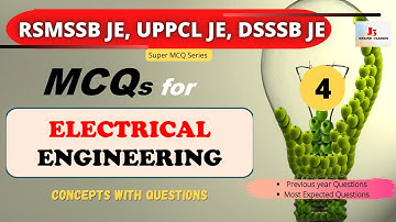 SET-4 Super MCQ series 2022 | RSMSSB JE, UPPCL AE/JE, DSSSB JE | 🔴 With हिंदी Explanation