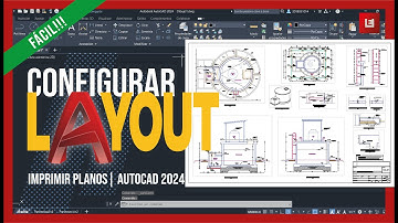 Como configurar layout, hoja de impresión Autocad | ¿Como imprimir en autocad? | Paso a paso