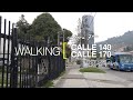 [4K] Walking Bogotá, Colombia. Carrera 7. Calle 140 - 170.