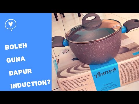 REVIEW PERIUK AMERCOOK LAVA STONE GUNA DAPUR  INDUCTION 