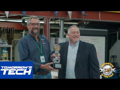 Tomorrow's Technician Celebrates 2022 B'laster Instructor of the Year
