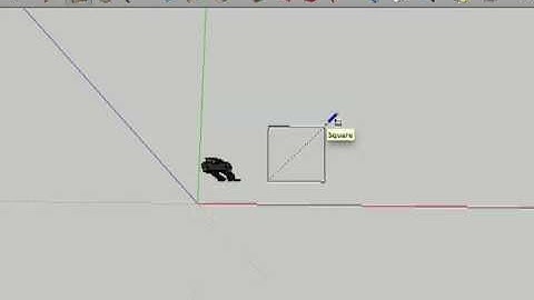 Google Sketchup - Basic - Rectangle