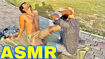 ASMR LEGS & FEET MASSAGE