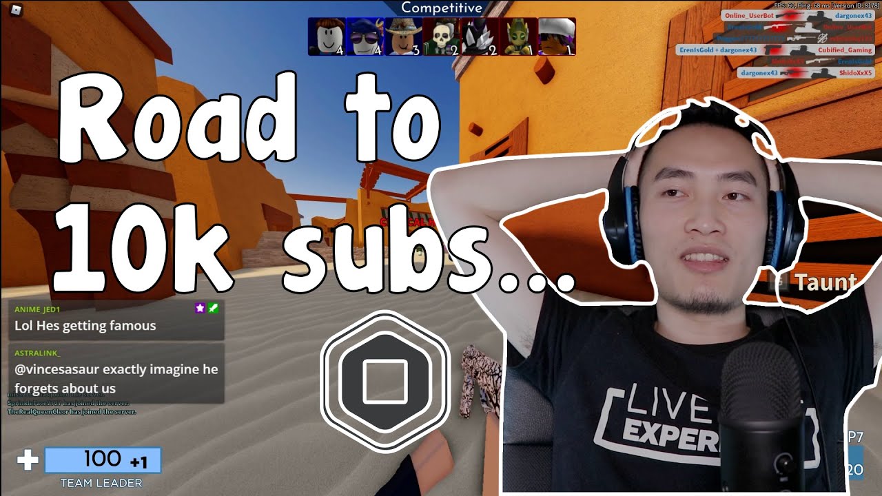 My 10k Robux Giveaway Milestone - YouTube