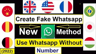 How to Create fake Whatsapp account | Unlimited free mobile number for OTP (2022)