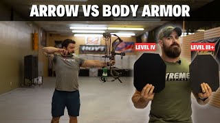 Celebrity We Test Arrows & Broadheads Against Body Armor Profile