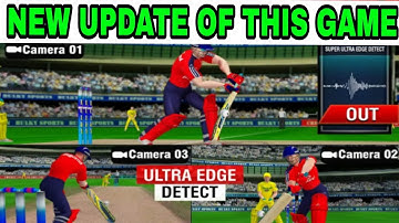 NEW UPDATE OF CRICKET WORLD CUP TOURNAMENT  2018 : REAL PRO SPORTS#ULTRA EDGE AVAILABLE SAME AS WCC2