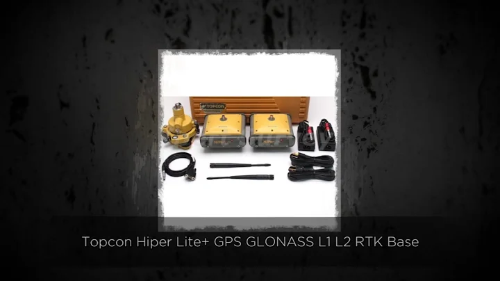 Topcon Hiper Lite+ GPS GLONASS L1 L2 RTK Base & Rover Set
