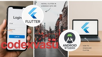 How to Install Flutter in Windows & Android Studio Meerkat -- Full Installation tutorial