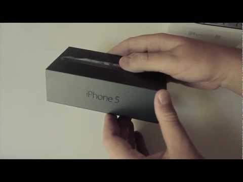 iPhone 5 UNBOXING (32GB/Schwarz) german / deutsch ...