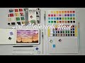 ☁Trying Superior Watercolor/Art Materials Haul / Jelameine Chan