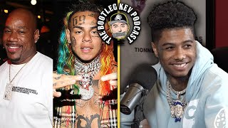 Celebrity Blueface on his manager Wack100 working with 6ix9ine Wealth