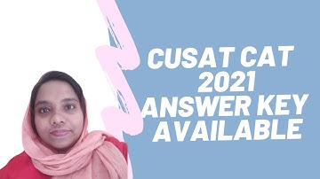 CUCAT CAT 2021 || Answer key Available || Malayalam || Dr Shameena Rahman