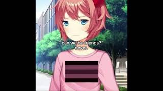 hell no. #ddlc#dokidokiliteratureclub#sayori#fypシ 