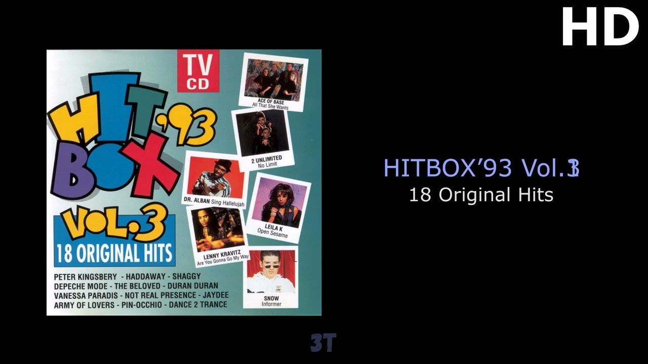 HITBOX'93 Vol 3 – 18 Original Hits | Audio HD - YouTube