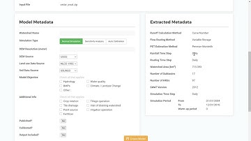 Publishing a SWAT Model on SWATShare