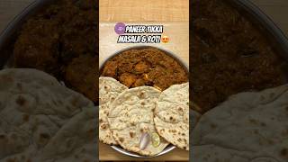 Paneer Tikka Masala | Butter Roti | Paneer Koliwada #asmr #food #viral #trending #shorts #indian
