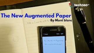 The New Augmented Paper by Mont Blanc