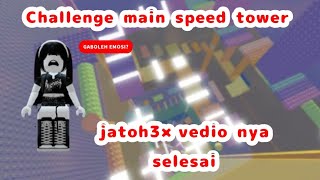 Challenge main tower?😱 |Roblox Indonesia|