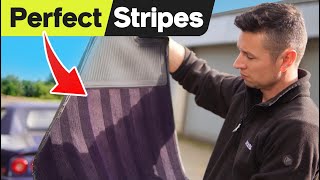 How to Make Perfect Carpet Stripes  Detailing Tutorial