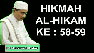 HIKMAH AL HIKAM KE 58 59 KH Muhammad Bakhiet