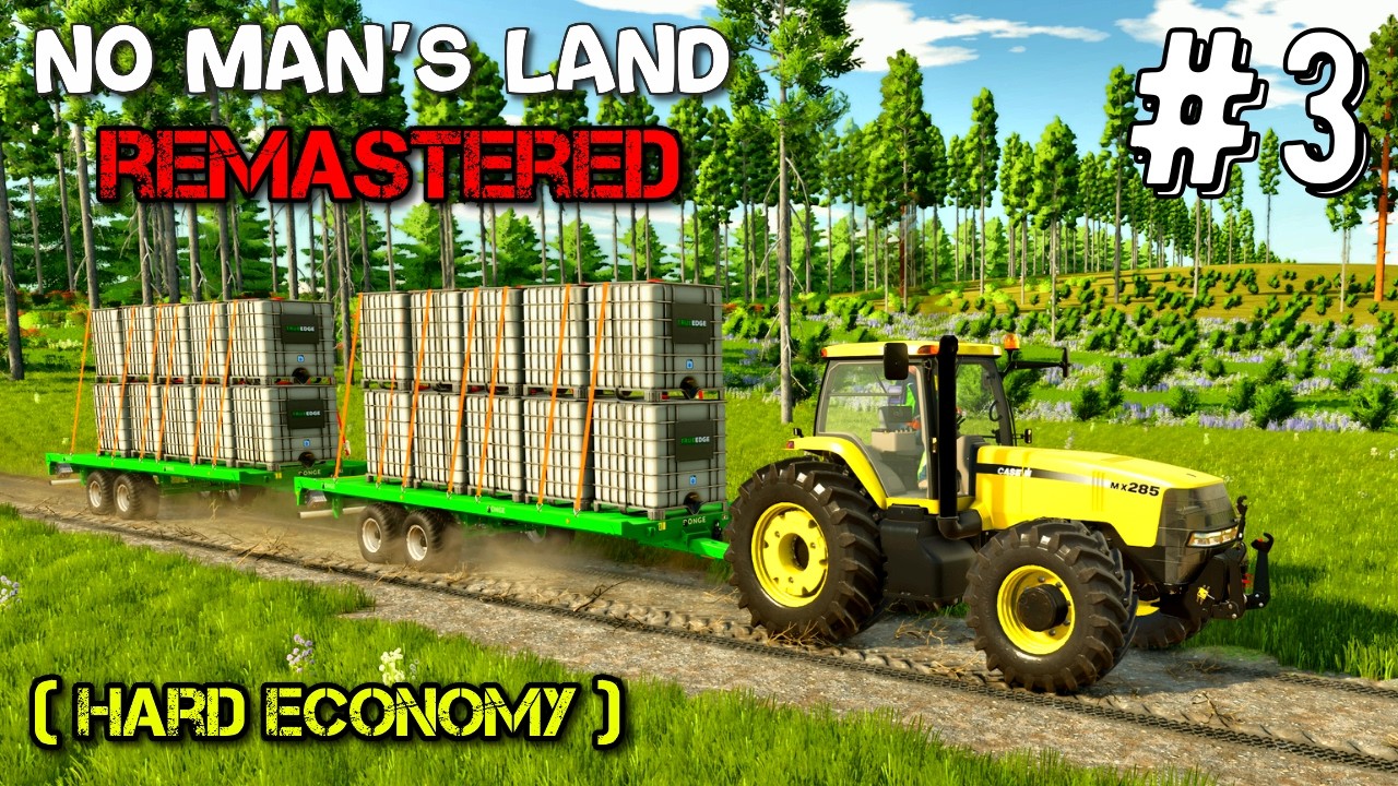 Карта «Ничейная земля» — Начальная ставка 0$ — Таймлапс, 3-й эпизод Farming Simulator 25, геймпле...