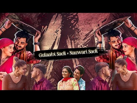Gulabi Sadi X Nauwari Sadi X Sairat Zaala Ji Gulabi Sadi Mashup Krash Music Sanju Rathod