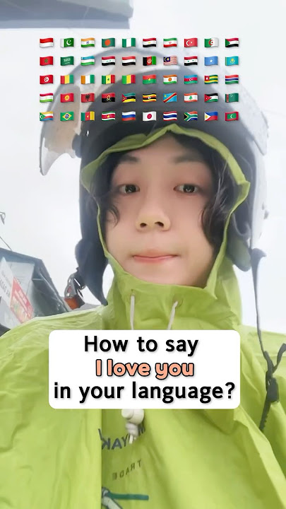 In Korea we say “Saranghae” 🇰🇷❤️
