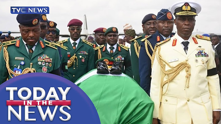 Today In The News | Chief of Army Staff, Lt General Taoreed Lagbaja Buried in Abuja