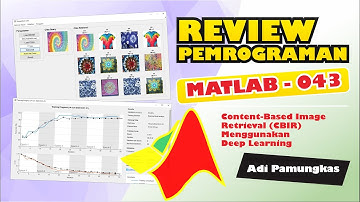 Review Pemrograman MATLAB - 043 - Content Based Image Retrieval (CBIR) Menggunakan Deep Learning