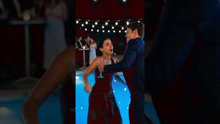 Elena Hart fell into the pool in a red eveninggown while people in diamonds laughed #history #movie