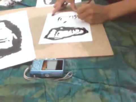 Video Hướng dẫn vẽ tranh đen trắng - youtube