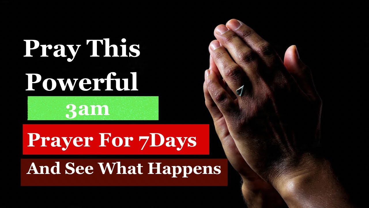 Powerful 3am Prayers For Breakthrough || Blessed Morning Prayer - YouTube
