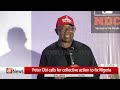 Peter Obi calls for collective action to fix Nigeria