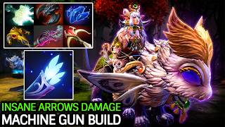 Mirana Insane Arrows Damage – Machine Gun Build Dota 2