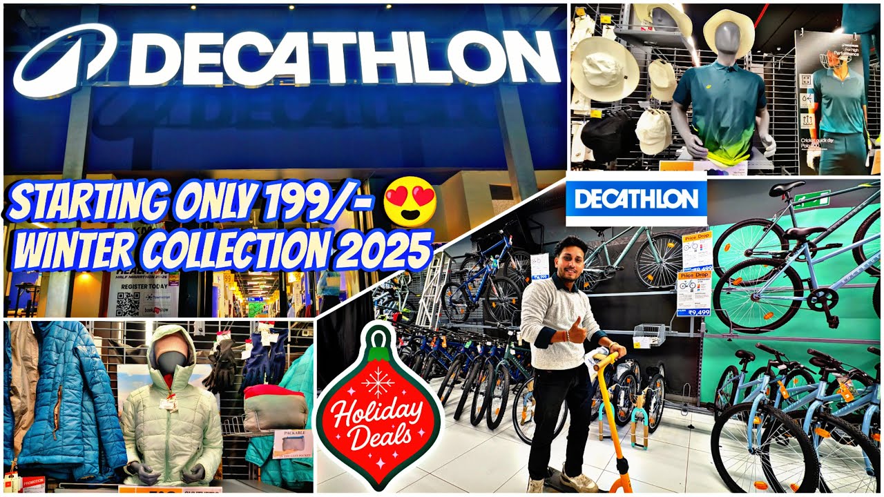 Decathlon Latest Winter Collection 2025 😍 |  Decathlon sports tour Kanpur | Budget camping gear 2025