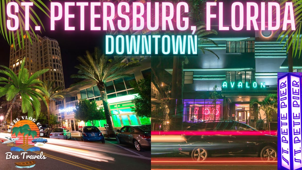 Exploring Downtown St. Petersburg Florida