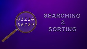 leaving Cert Computer Science Introduction to Searching and Sorting