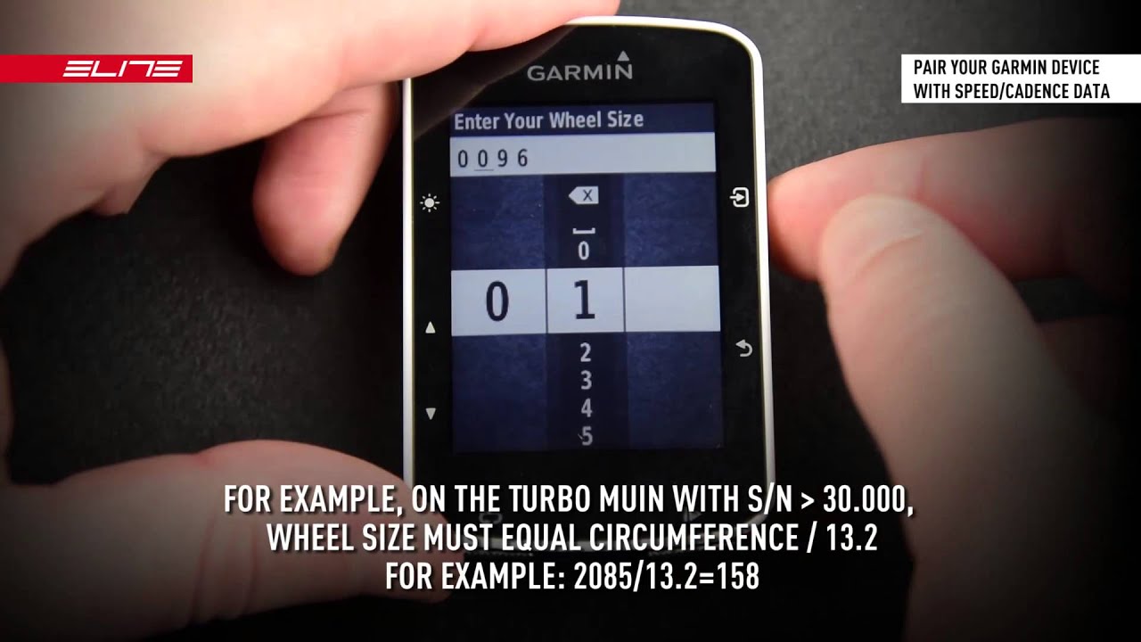 Diskriminere Billy ingen HOW TO configure your Garmin Edge 520 for your Elite trainer with Misuro B+  - YouTube