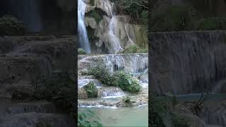 Kuang Si falls #shorts