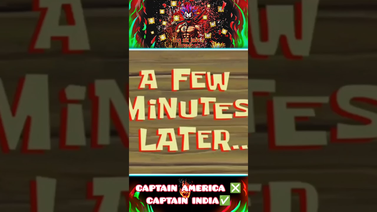 Captain America ❎ Captain India ✅