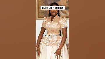 Built up neckline tutorial 🔥 #youtubechamps #100shorts2024 #odunayomistitches