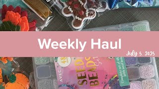 What’s in My Craft Bag? | July 5 Haul + Happy Meal Mystery Finds!